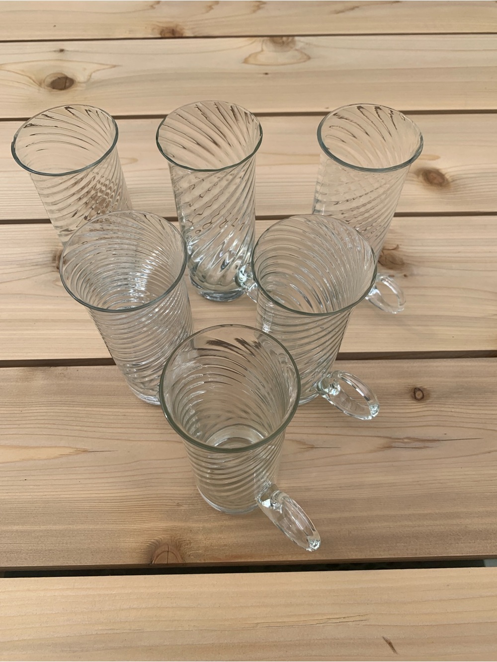 Set of 6 Vintage Irish Coffee Mugs